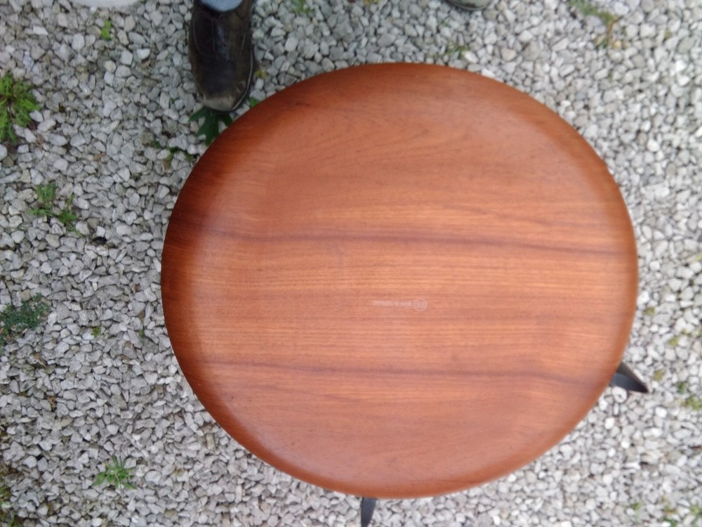 Fritz Hansen Folding Tray Table Vintage 1950's