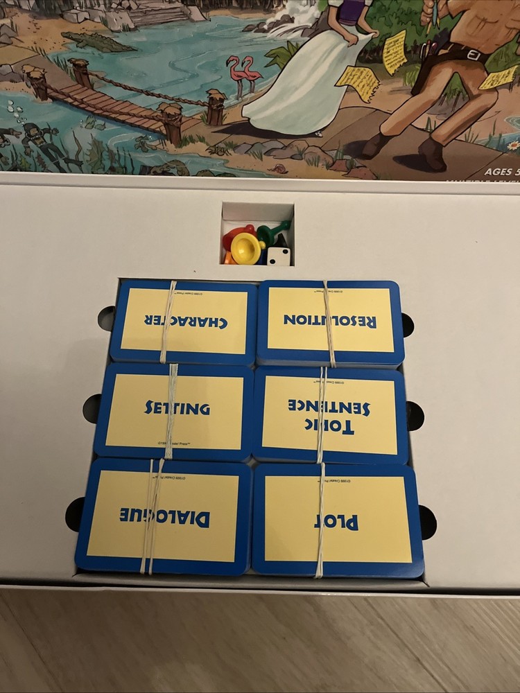 Create A Story The Creative Writing Board Game Homeschool 1999 Create Press