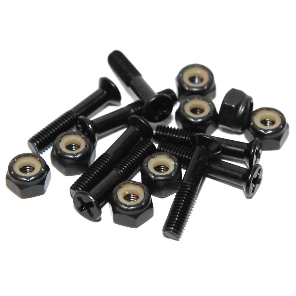 Standard Phillips Head Skateboard Hardware Set - 1"