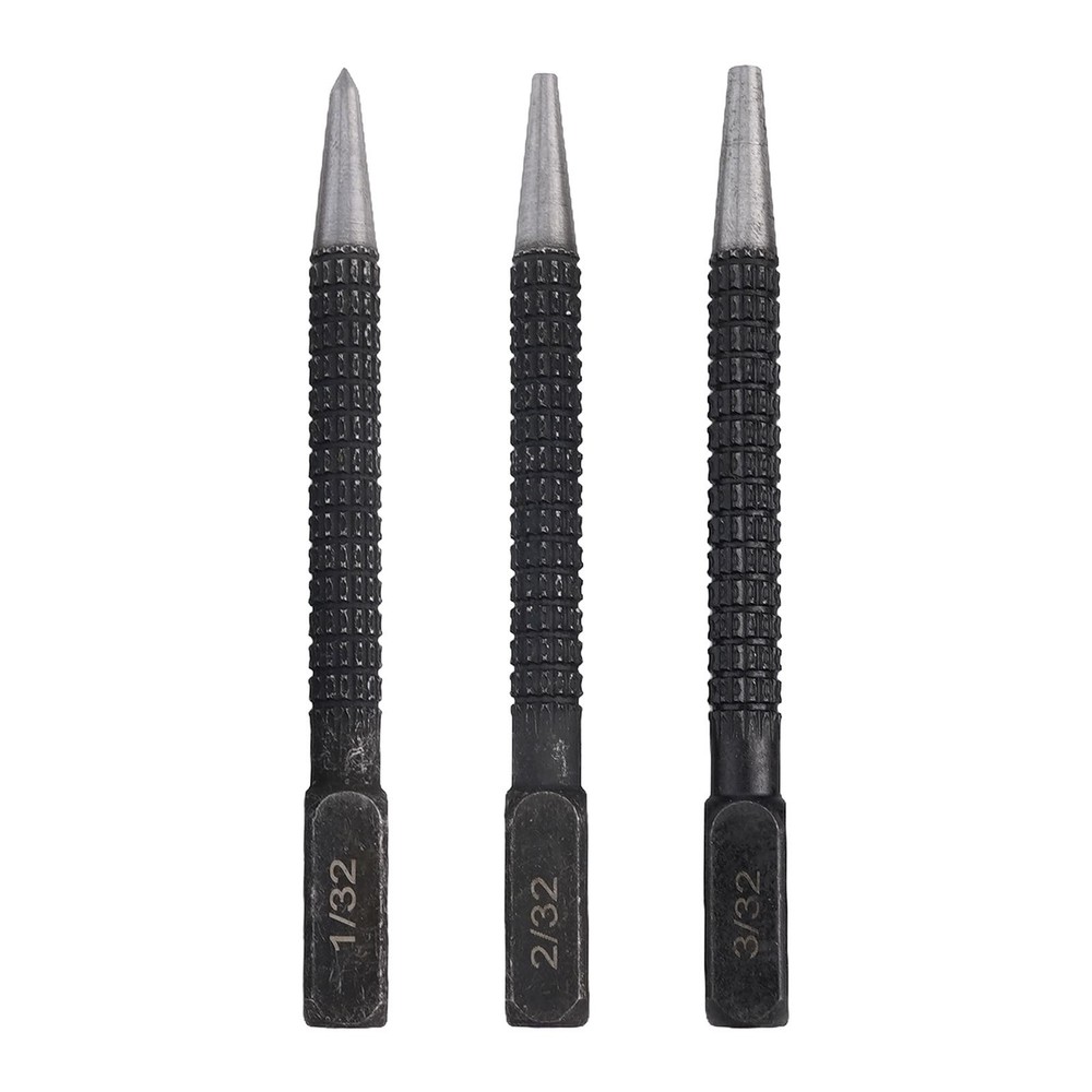 Professional Nail Punch Set with Multiple Sizes for Different Materials