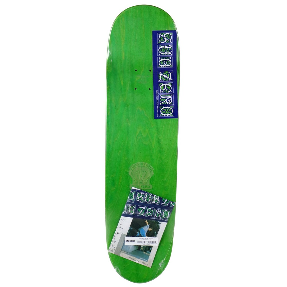 Sub Zero Skateboard Complete Fred Gall 8.5" x 31.95"