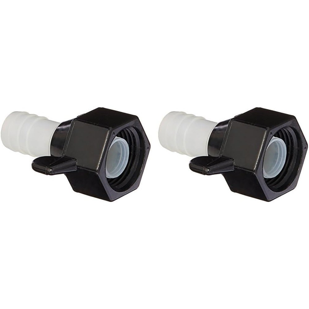 Combo: Shurflo 255-213 Inline Strainer + SEAFLO Filter + Shurflo Wingnut Adapter