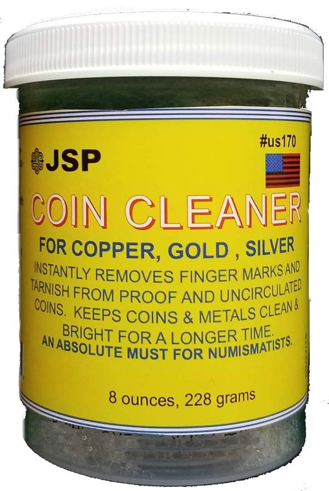 Professional Quality Coin Cleaning Solution - Compact & Lightweight (7.69 oz)