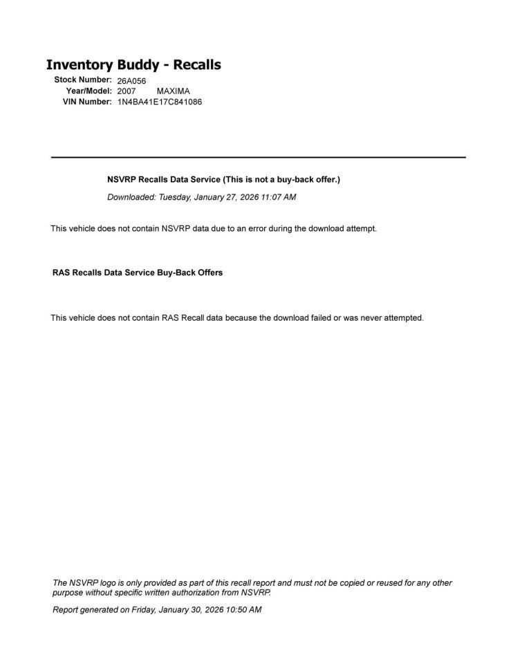 Driver Left Front Spindle/Knuckle Fits 04-08 MAXIMA 275237