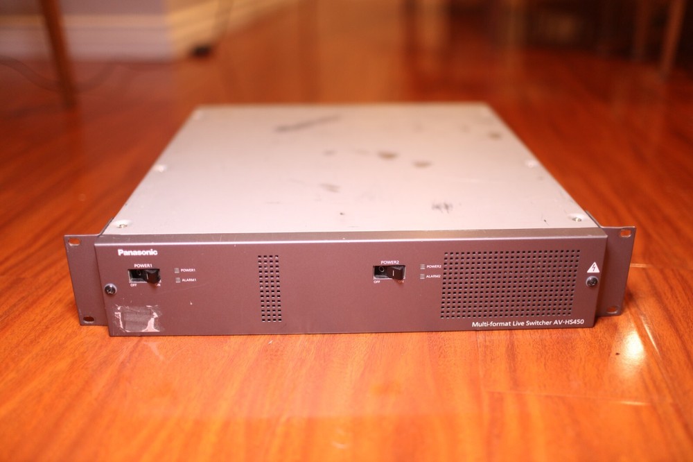 Panasonic Video Switcher (AV-HS450C1N & AV-HS450U1N) Controller + Mainframe READ