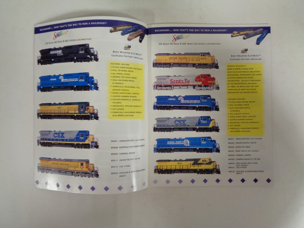 Bachmann Spectrum 1997-1998 Mini Catalog
