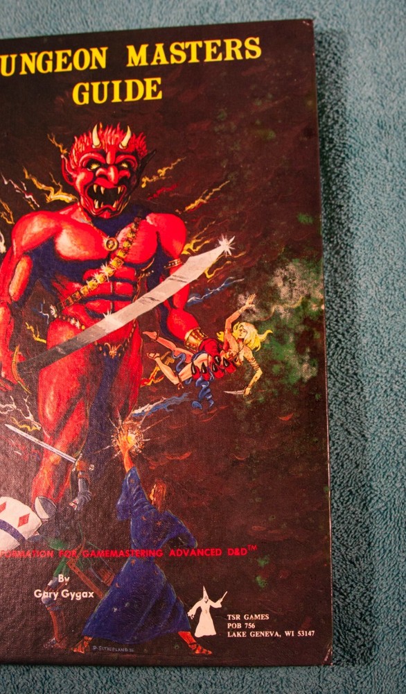 Advanced Dungeons & Dragons Dungeon Masters Guide 6th Alpha Revised Edition 1979