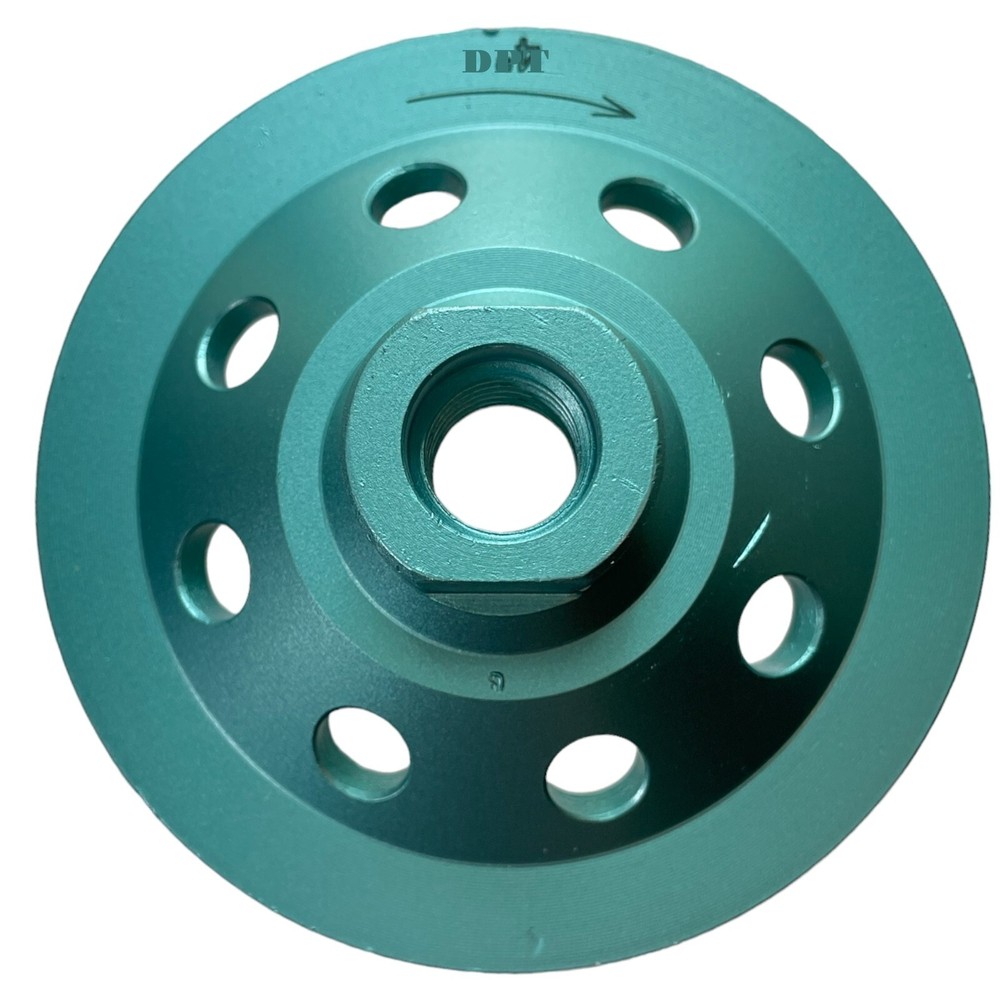 4" Concrete Grinding Cup Wheel For Concrete Masonry 8 Segments 5/8"-11 Thread