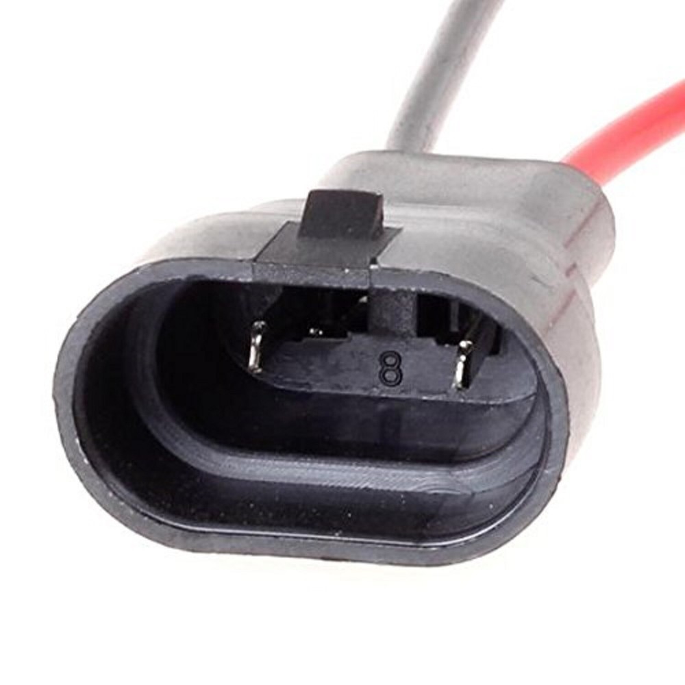 Wire Pigtail Male H10 9145 Two Harness Fog Light Socket Plug Connector Replace