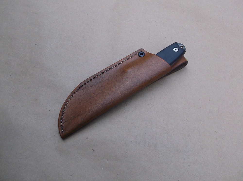 ESEE 4 BECKER BK16 CUSTOM LEATHER SHEATH (SHEATH ONLY) READ DESCRIPTION!!!