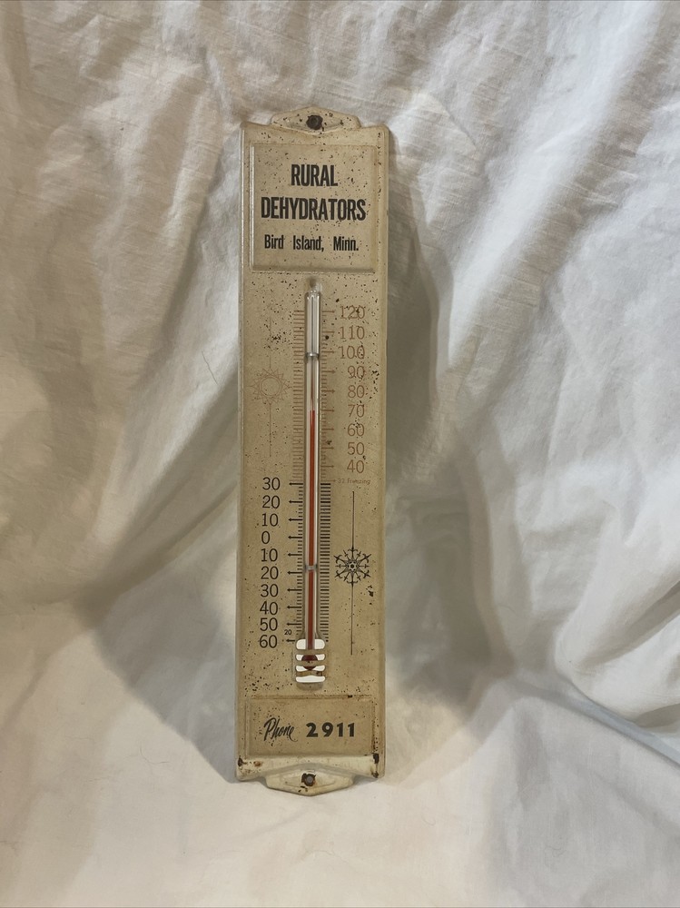 Bird Island MN Adv Thermometer