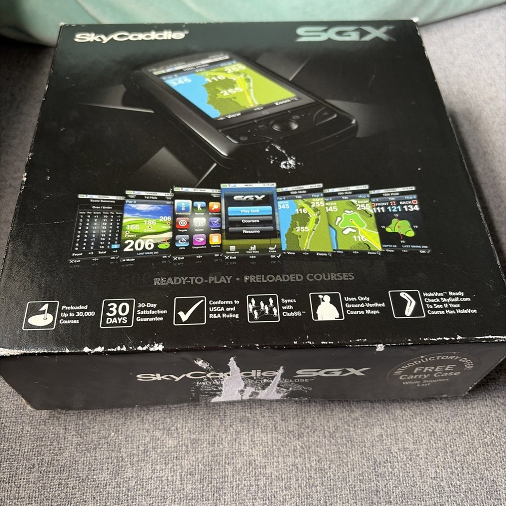 Sky Caddie SGX Golf Course GPS Map Range Finder Golf Courses SkyGolf like
