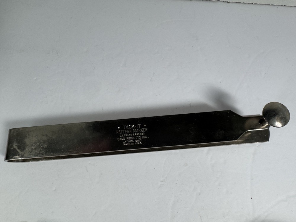 Vintage Orco Tack-It Sewing Pattern Marker And Sewing Tools