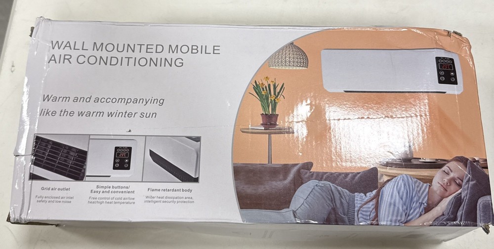 Wall Mounted Mobile Air Conditioner L-2008 Adjustable Cooling & Remote Control