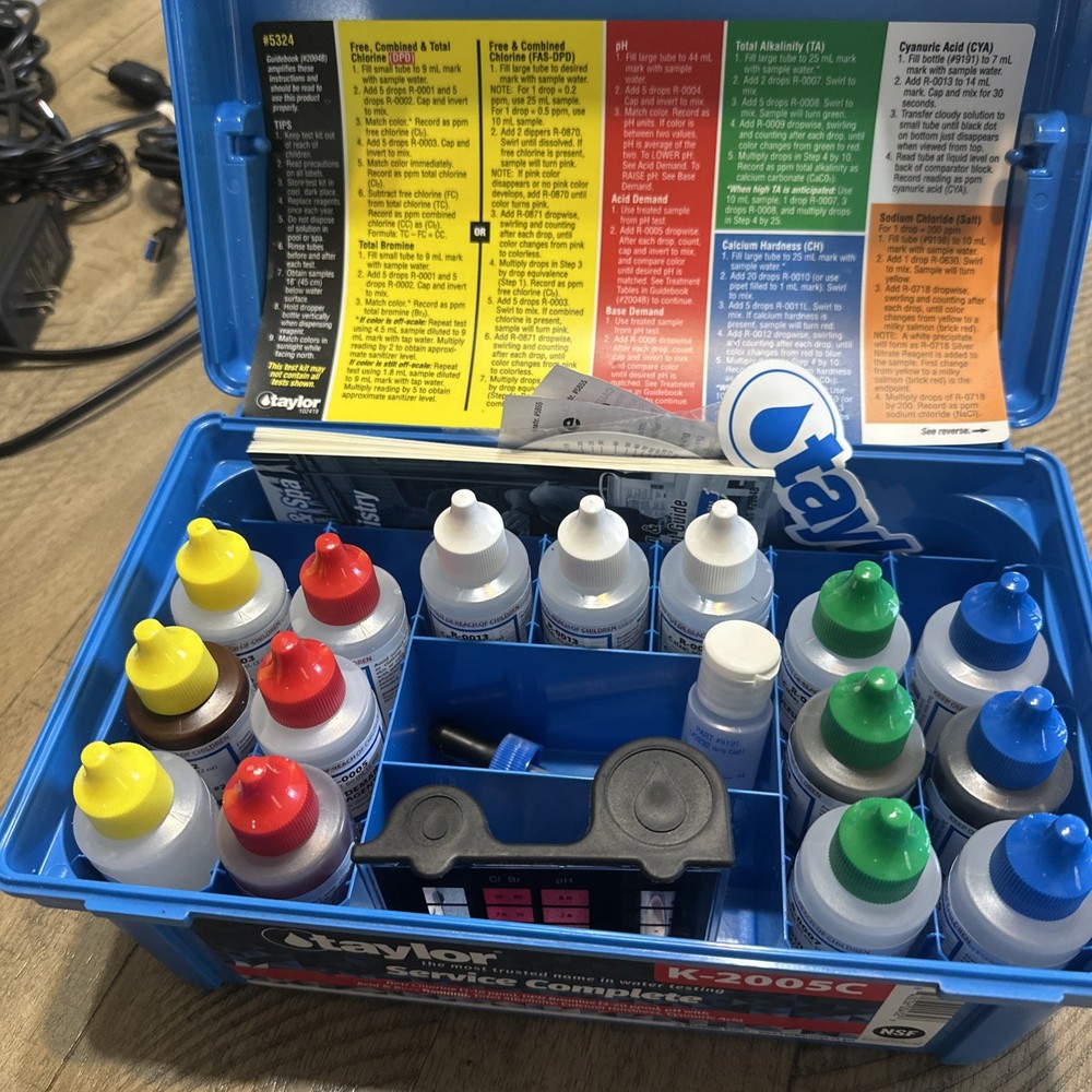 Taylor K-2005C Complete Pool & Spa Test Kit