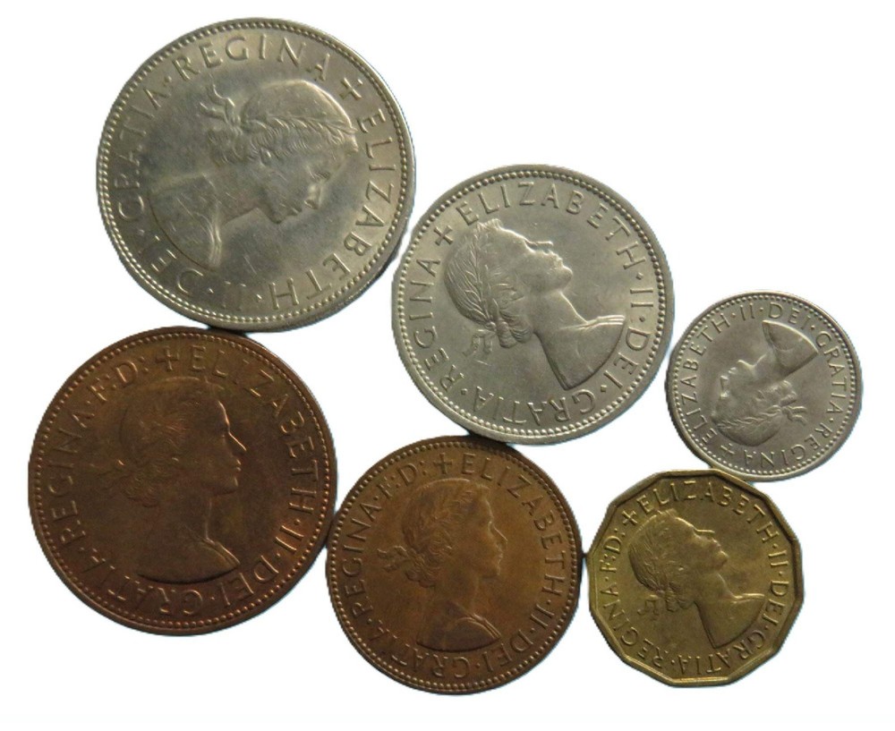 1967 Great Britain Coin Year Set