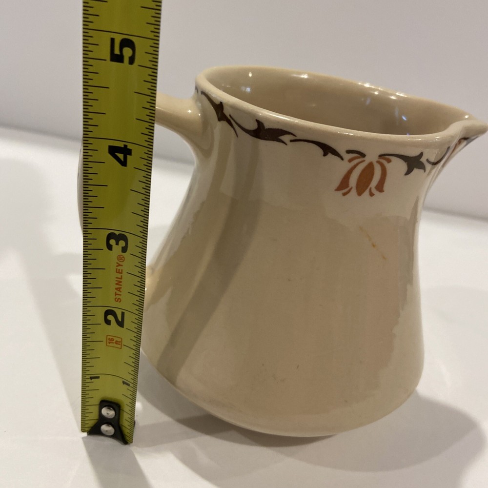 Iro-Tan Ware Vintage Stoneware MCM Creamer