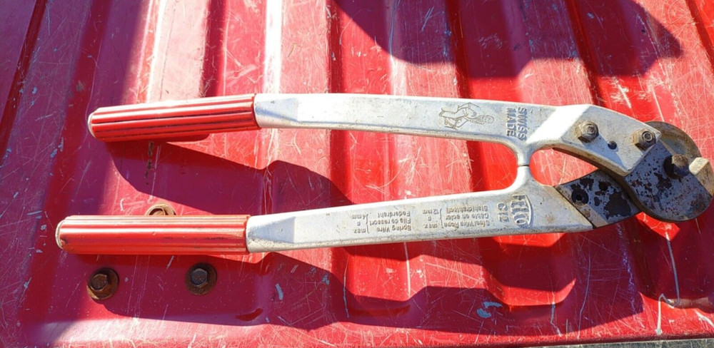 FELCO ‎C12 -  19.75" Cable Cutter - Red Handle - 5857