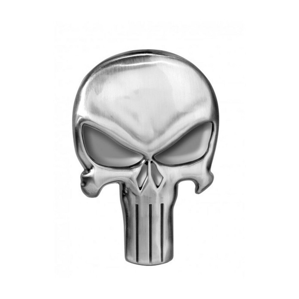 Punisher Lapel Pin Silver
