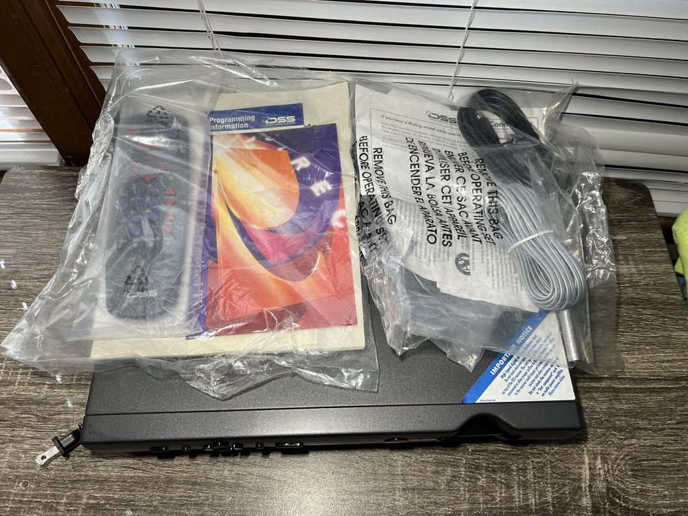 GE DSS DRD122GW Satellite Tv Digital Receiver