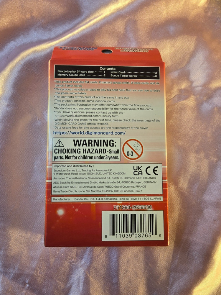 Digimon CCG Starter Deck Jesmon *New/Sealed*