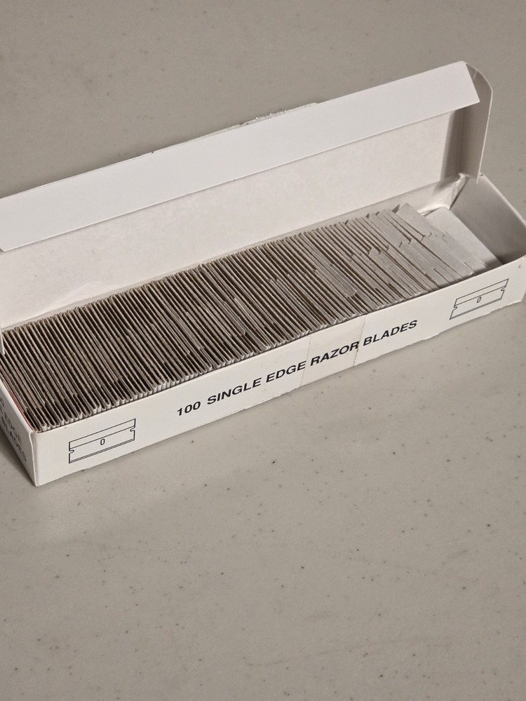 Vicar Premium Single Edge Razor Blades - 100/pack