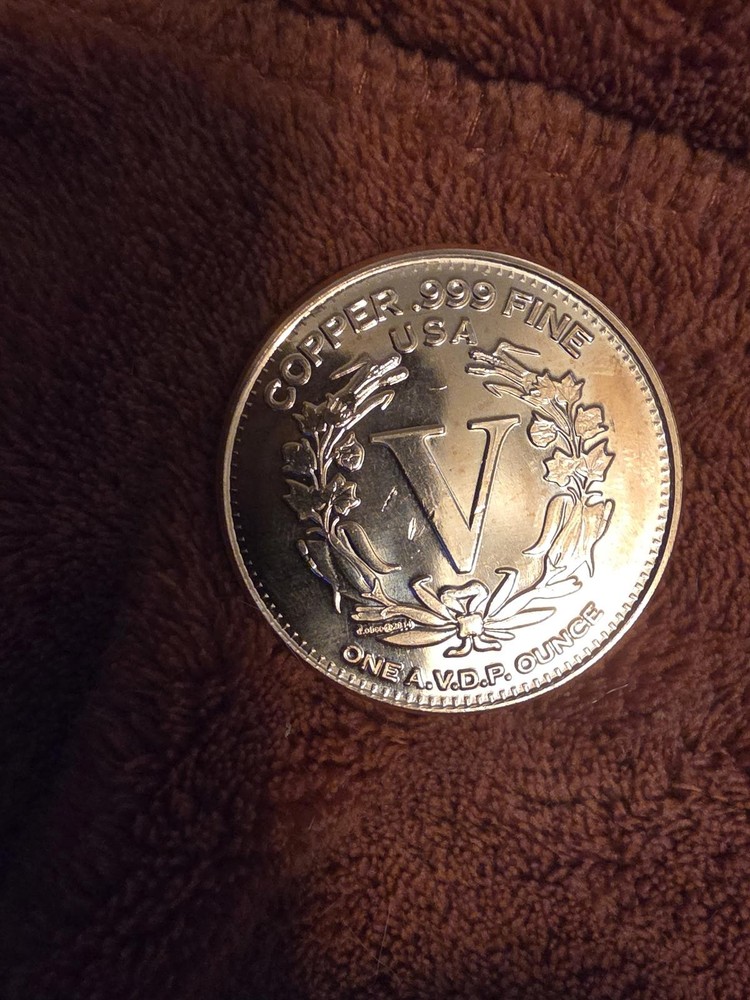 17- misc styles 1 oz .999 copper coins