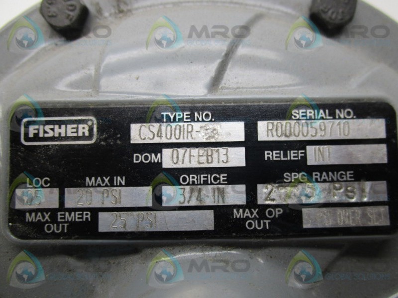 FISHER CS400IR (AS PICTURED) UNMP