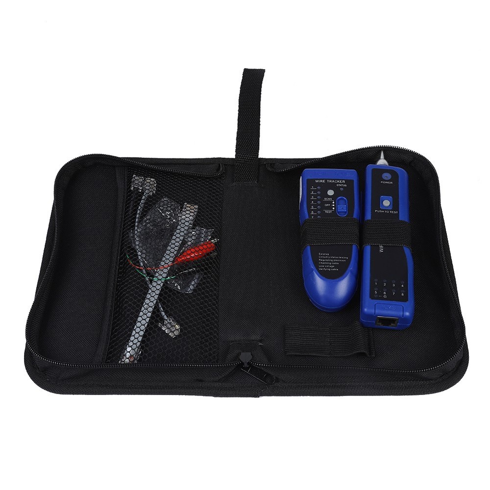 Handheld Rapid LAN Network Cable Tester Line Finder Wire Tracker Tool 1 Blue