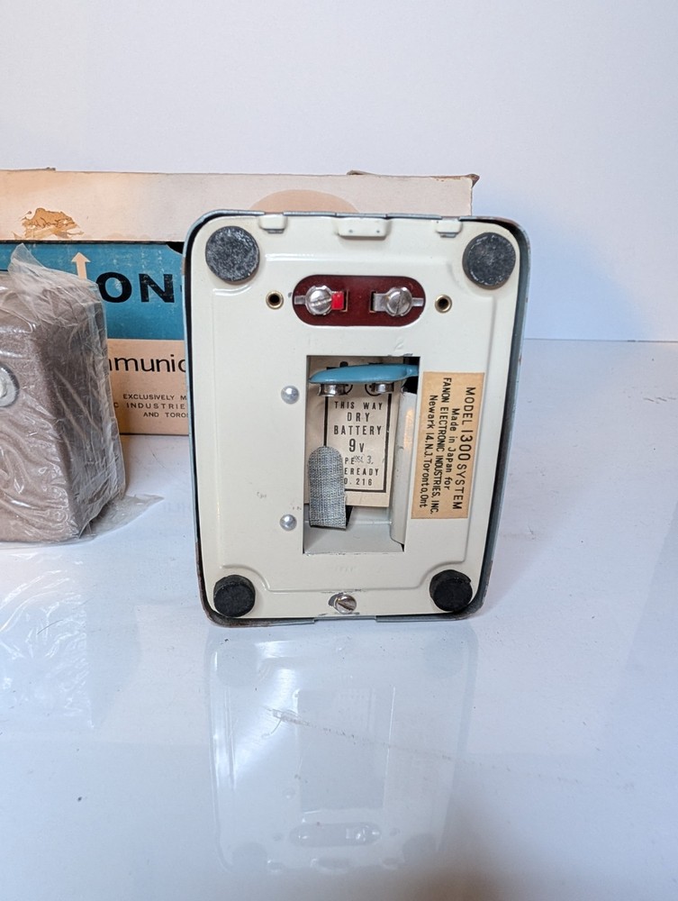 Fanon-Masco EC-2 Intercom System 9V Battery Powered In Original Packaging