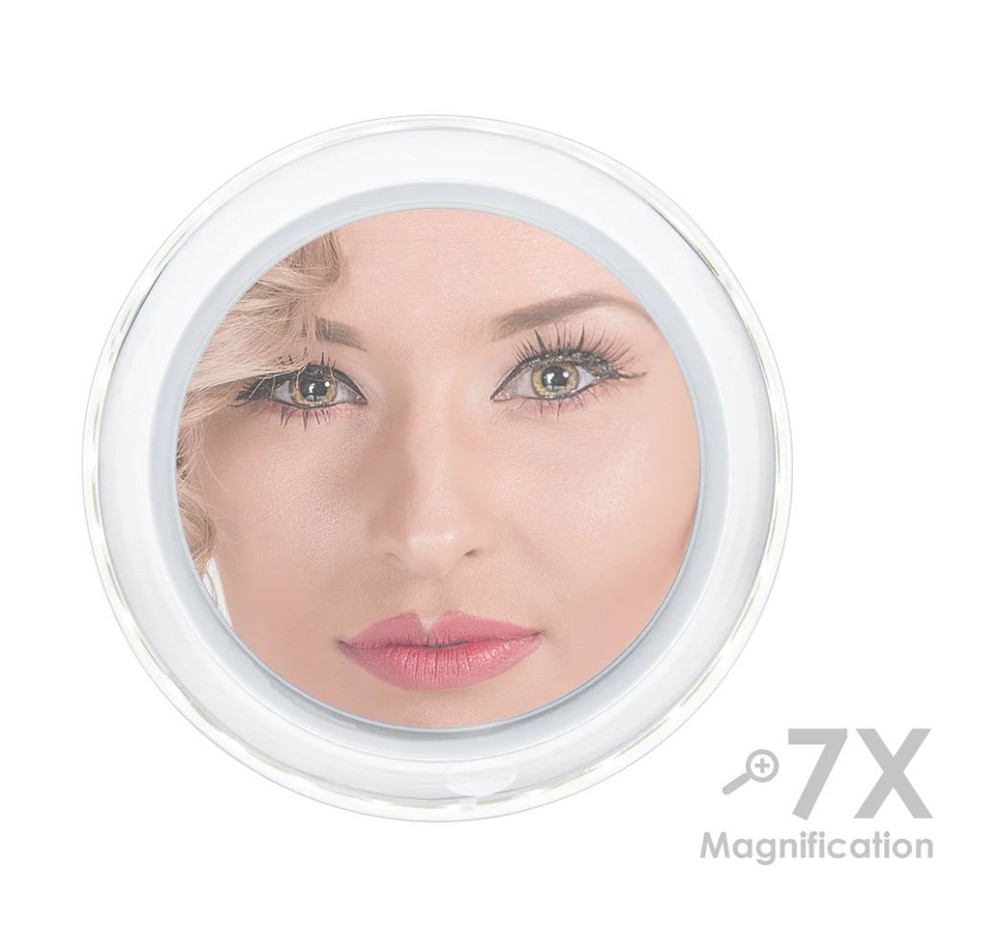 Rucci Lighted Suction Mirror With Magnification (M951)