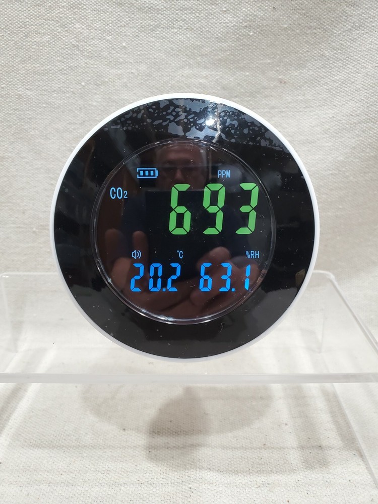 Pyle Indoor Air Quality Meter, Digital Carbon Dioxide / Air Pollution Detector