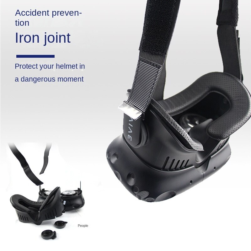 Improved Replacement VR Headband Head Strap Breathable for HTC Vive Adjustable