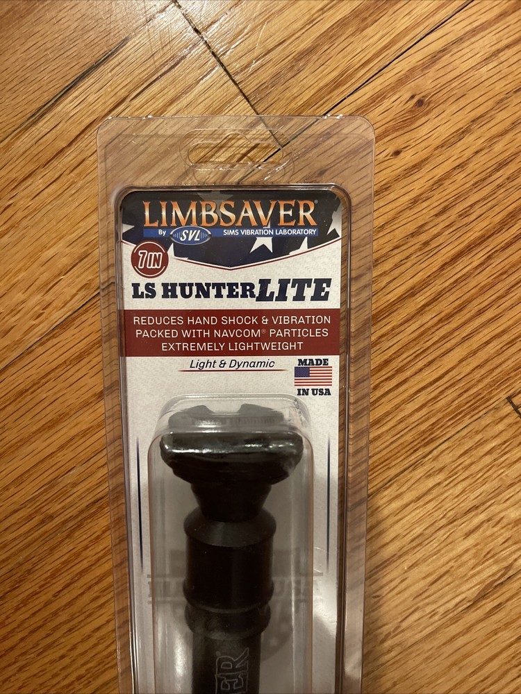 Limbsaver LS Hunter Lite 7" Compound Bow Stabilizer (Carbon Black) #4652
