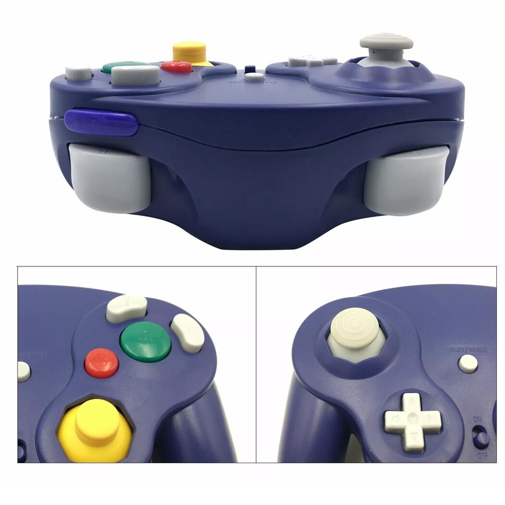 2Pack Wireless Game Controller Adapter For Nintendo Gamecube Retro GC NGC