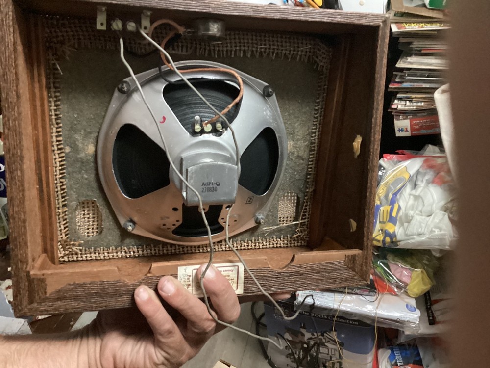 Argos Vintage Speaker with box 8” baffle and speaker