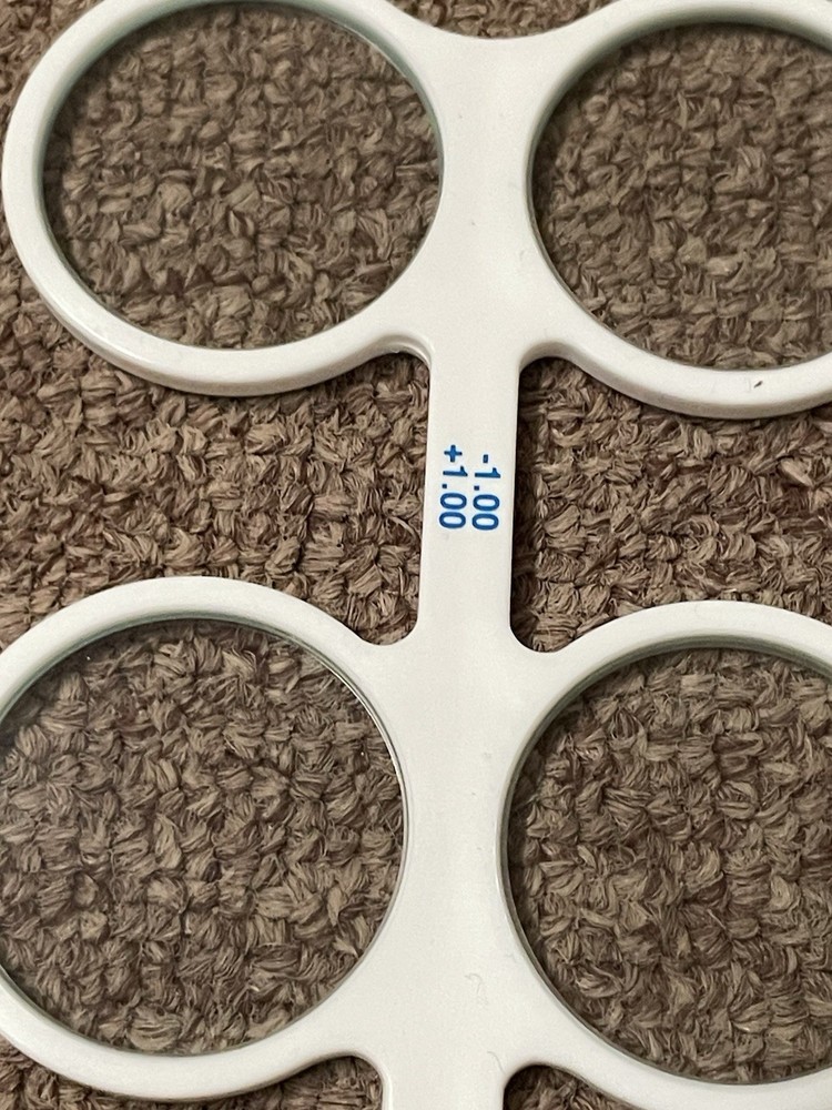 Accommodation Eye Flipper Set with Carrying Case