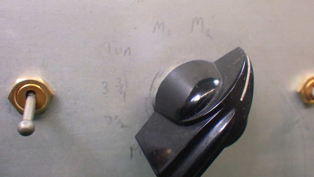 Vintage Home Built Phono-Tuner-Mic-Receiver Switch 1960s Electronics