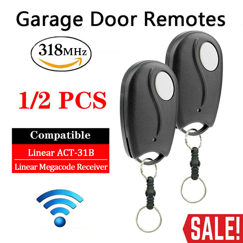 For Linear ACT-31B Megacode Access Gate Garage Door Remote Transmitter ACP00879