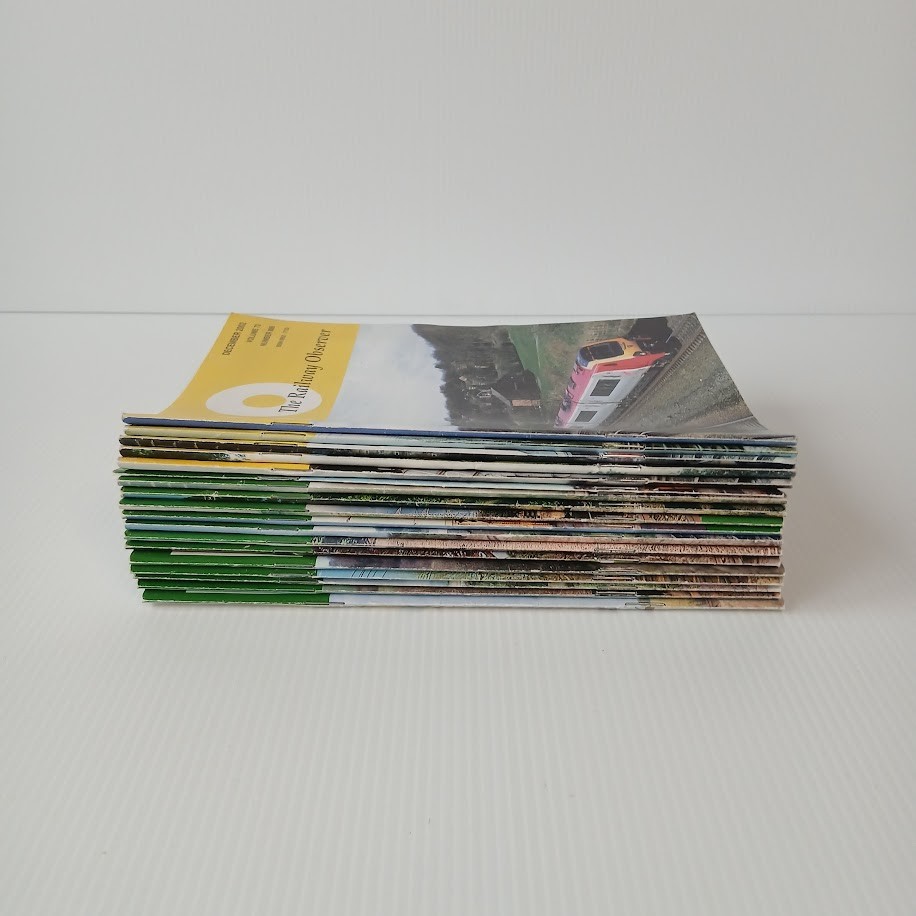 The Railway Observer Magazines 2000 Vol 70 Full Year + Index & 2002 (5) Issues