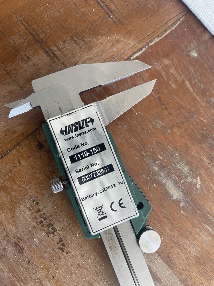 INSIZE 1108-150 - 0 - 6" Electronic Caliper Not Tested