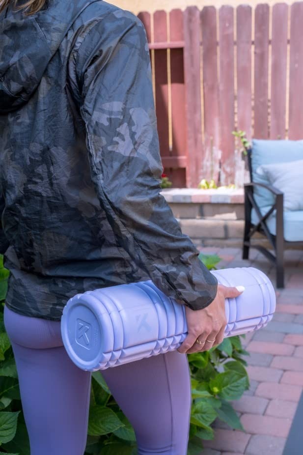 CORE Foam Massage Roller with Softer Compression for 36-Inch Lavender
