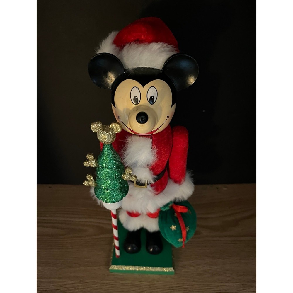 Disney Mickey Mouse Santa  Christmas Nutcracker
