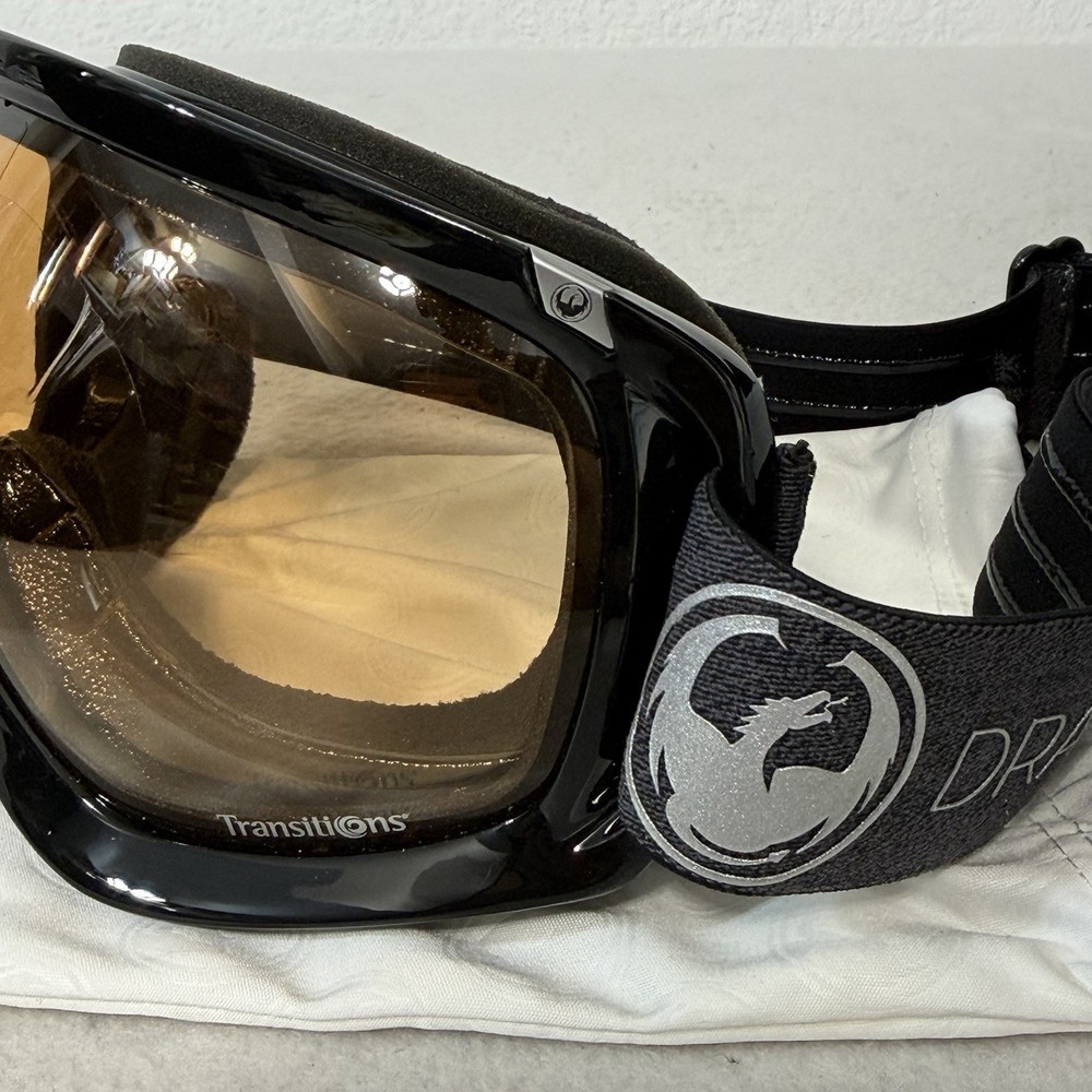 Dragon Echo D3 Transition Amber Lens Ski Goggles