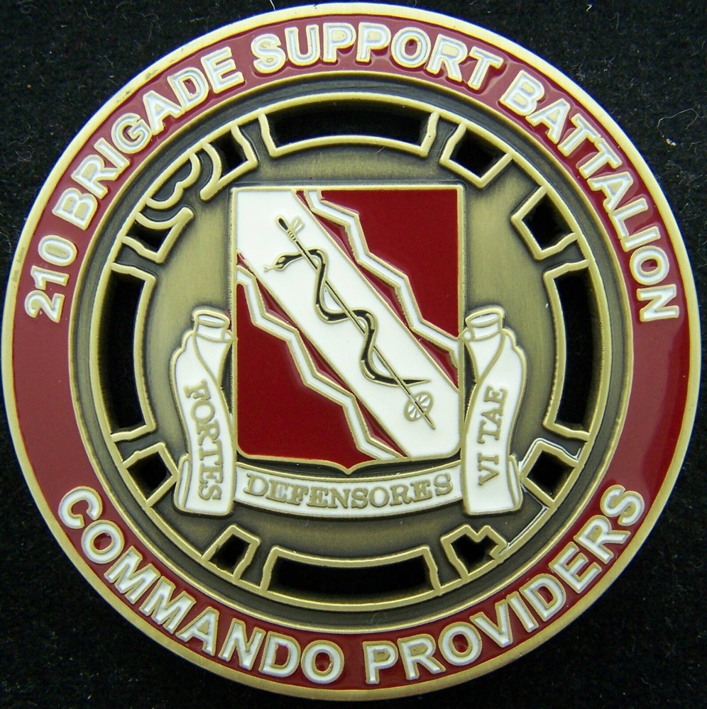 210th Brigade Support Battalion Challenge Coin