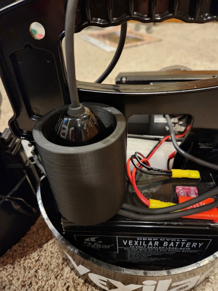 The Duce Cup enhanced fish finder transducer cup