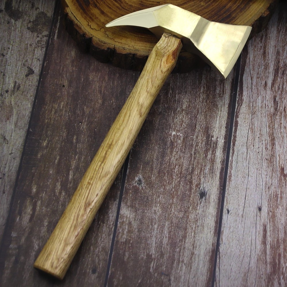 Small Fire Tomahawk Firefighter Hatchet Firemans Emergency Rescue Copper Axe