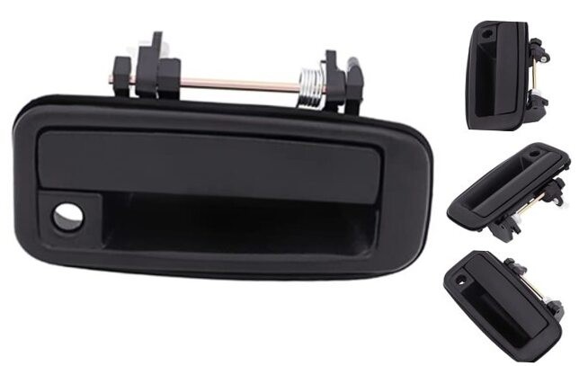 Exterior Black Door Handle Front Front Passenger Right Replacement for 1988