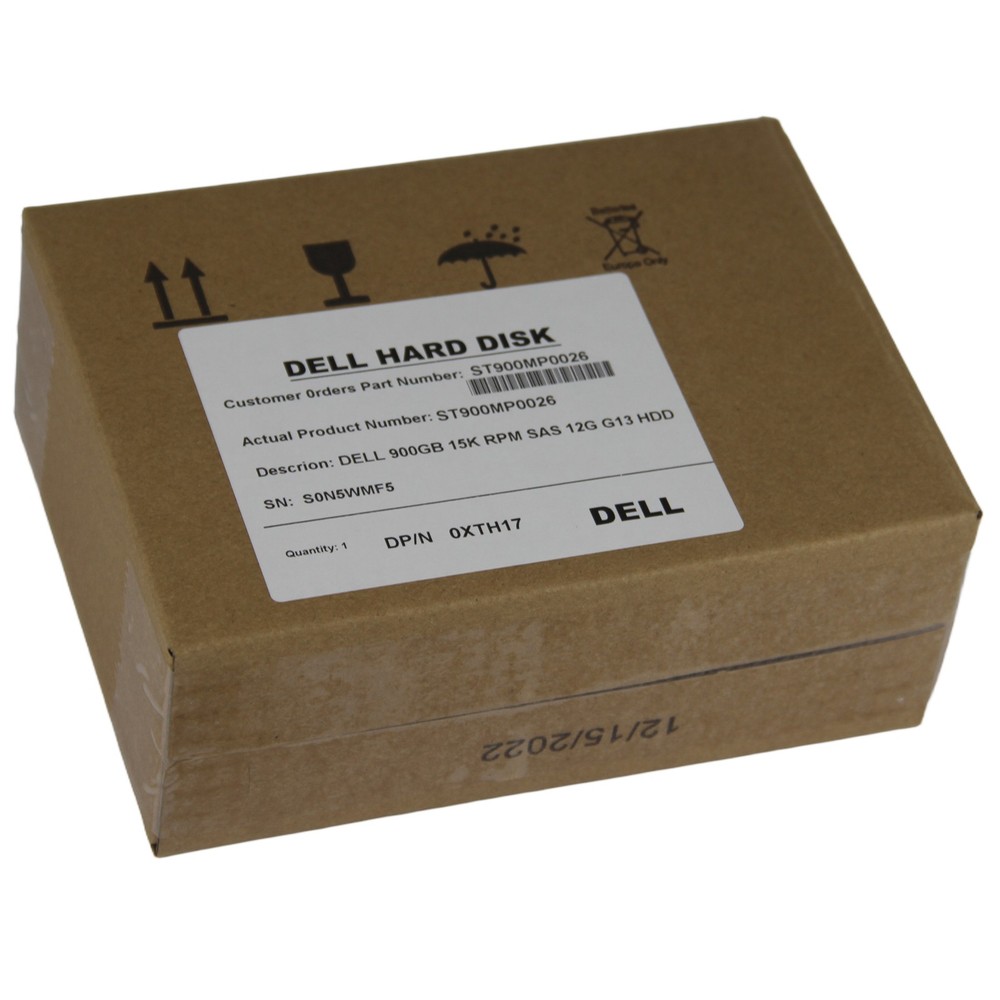 New In Box Dell 900GB SAS 10k 2.5" 6G HDD XTH17 Seagate ST900MP0026