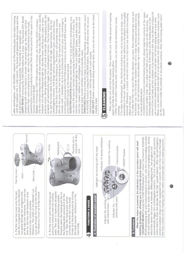 TSM-3000 Multi-Functional Automatic Juice/Soymilk Maker